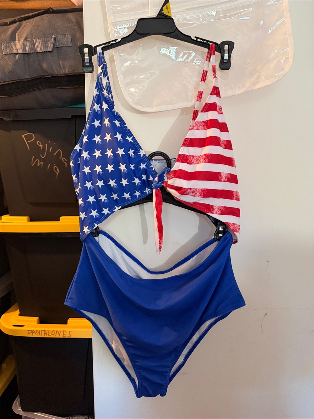 American flag women’s 3x swimsuit
